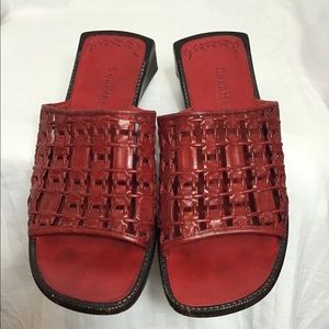 Cole Haan Country | Lattice Leather Mule Sandle